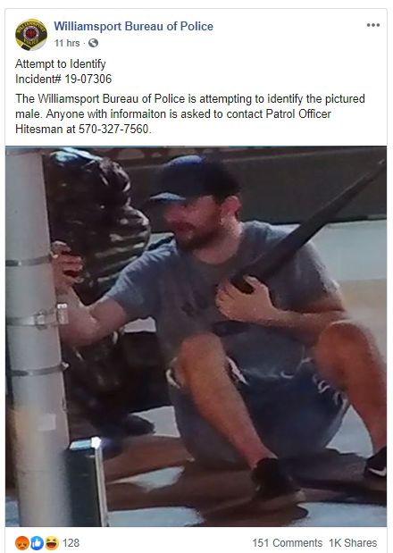 wpd suspect LL bat